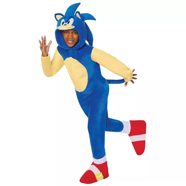 Kids Sonic the Hedgehog Jumpsuit Costume