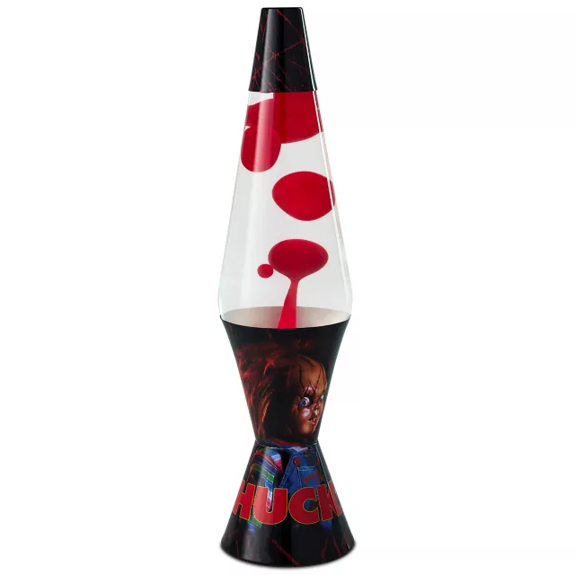 Chucky 17 Inch Lava Lamp Red