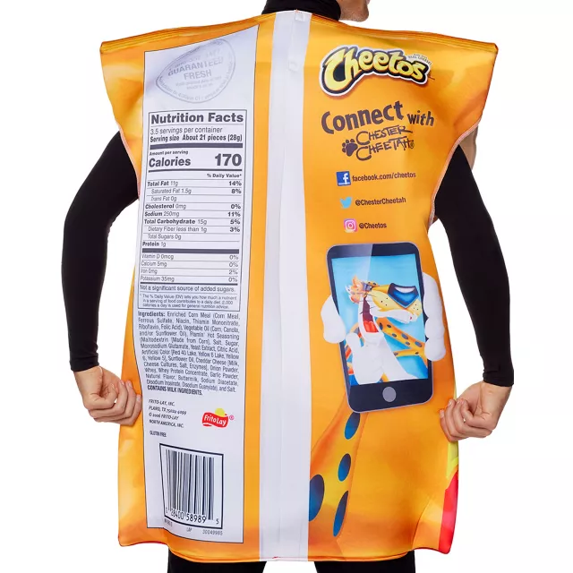 Adult Flamin' Hot Cheetos Bag Costume