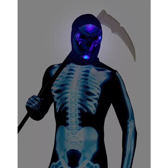 Adult Light-Up X-Ray Skeleton Costume