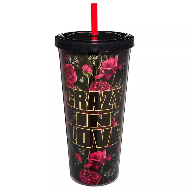 Crazy In Love Chucky and Tiffany Cup with Straw - 20 oz.
