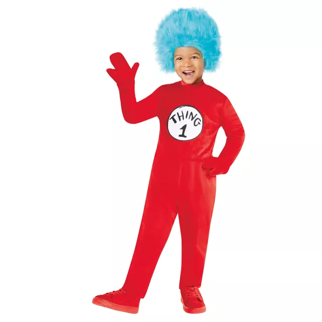 Toddler Thing 1 and Thing 2 Costume - The Cat in the Hat