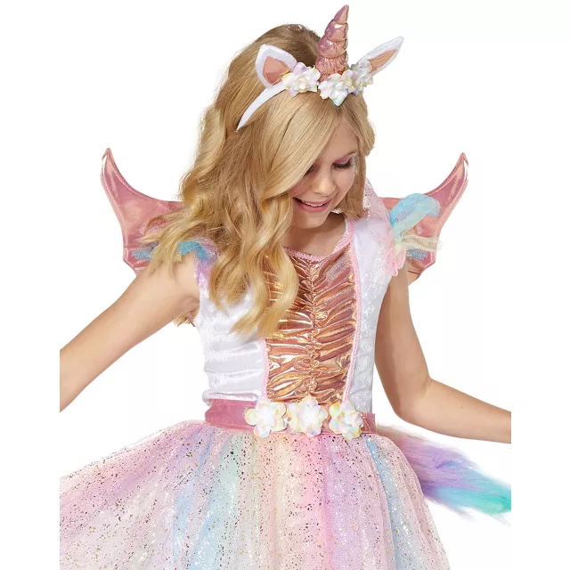 Kids Rosy Unicorn Costume