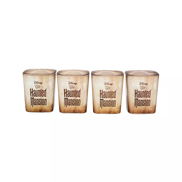 The Haunted Mansion Mini Glass Set - 4 Pack