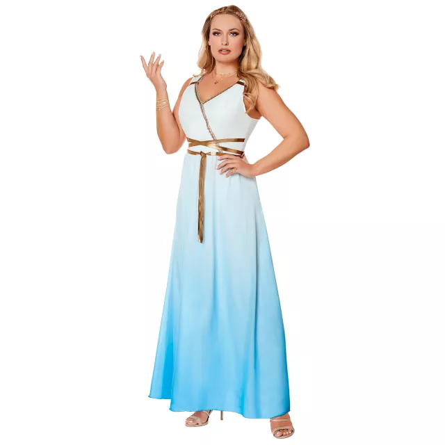 Adult Goddess Athena Plus Size Costume