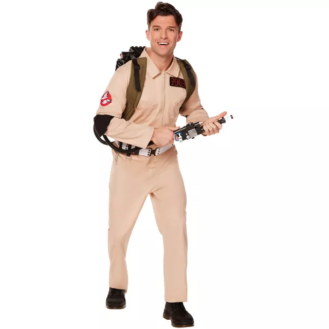 Adult Ghostbusters One Piece Costume - Ghostbusters Classic