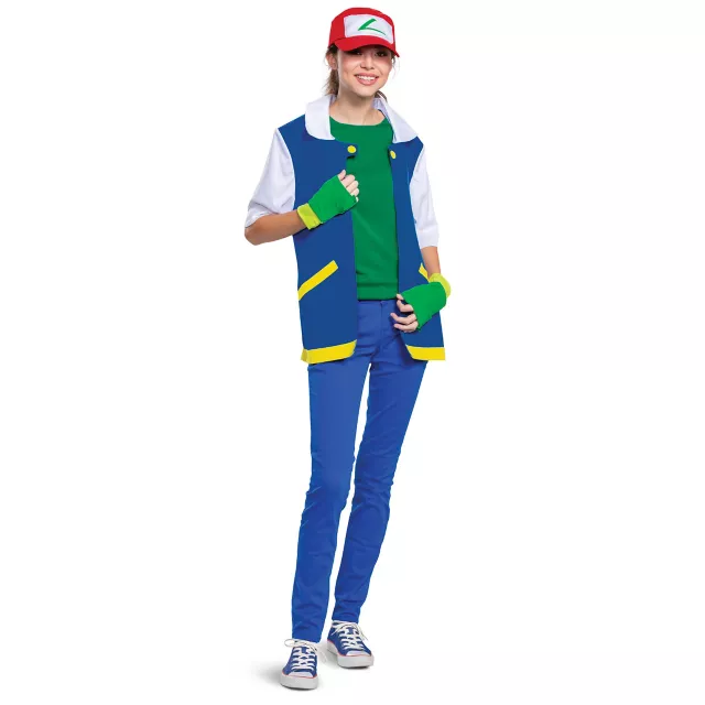 Adult Ash Ketchum Costume - Pokémon