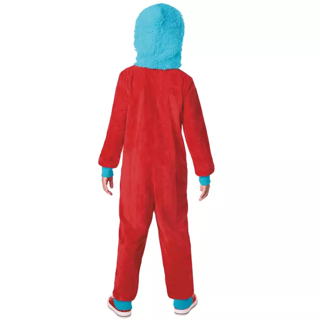 Kids Thing 1 and 2 Jumpsuit Costume - The Cat in the Hat