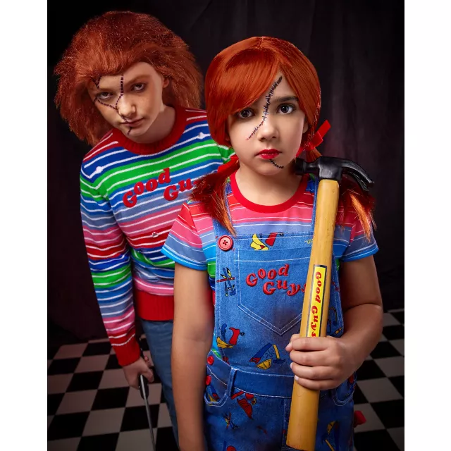 Kids Chucky Overalls Costume
