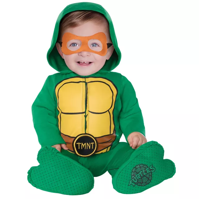 Baby Teenage Mutant Ninja Turtle Coverall Costume