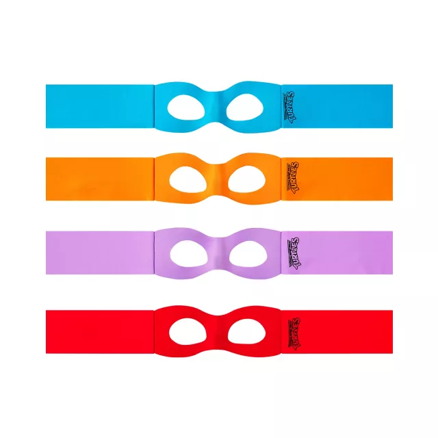 Multi-Pack Retro Teenage Mutant Ninja Turtles Eye Masks - 4 Pack