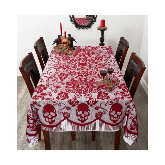 7 Ft Gothic Romance Tablecloth