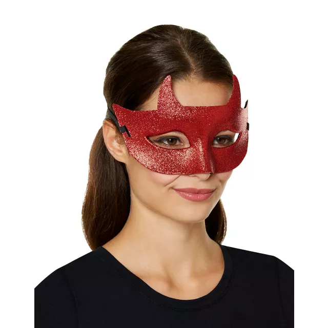 Red Devil Half Mask