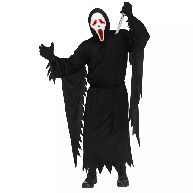 Adult Light-Up E.L. Ghost Face Costume