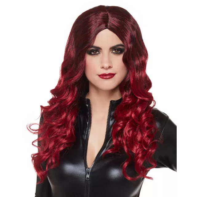 Burgundy Ombre Wig