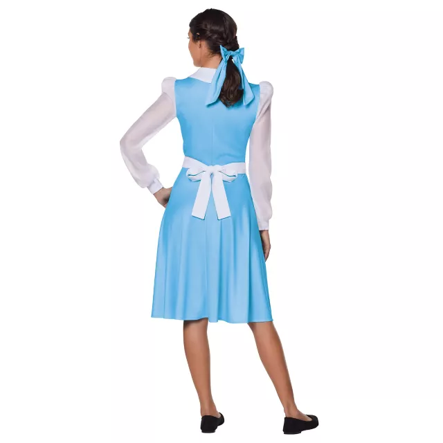 Adult Belle Blue Dress Costume - Disney Princess