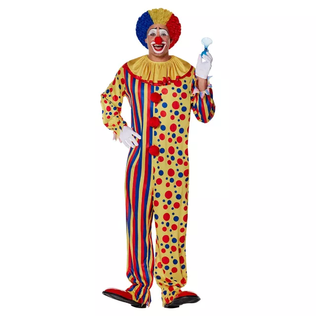 Adult Classic Clown Plus Size Costume