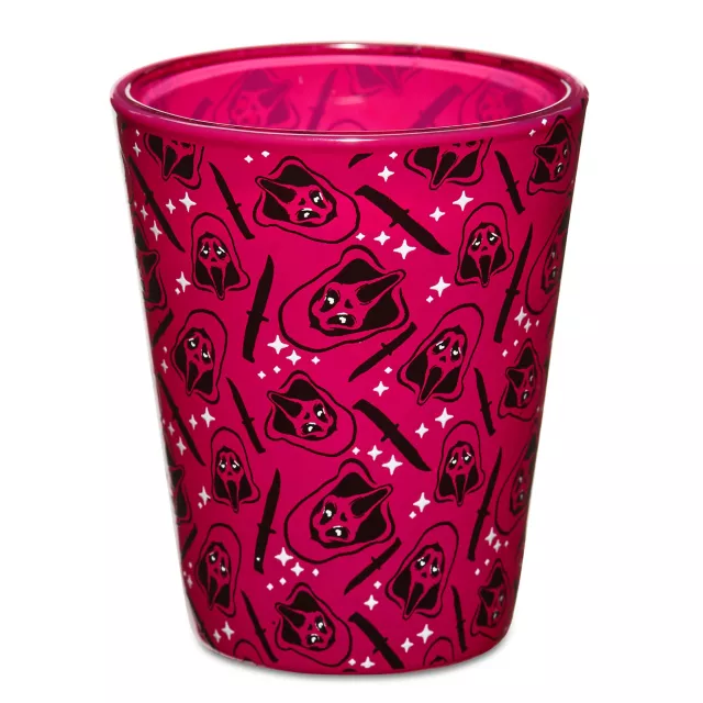 Pink Ghost Face Shot Glass - 2 oz.