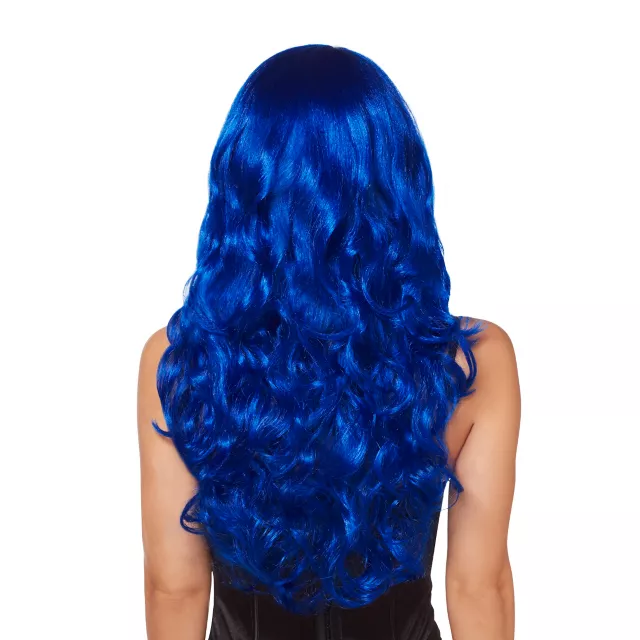 Blue Curls Wig