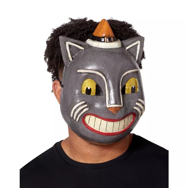 Vintage Cat Half Mask