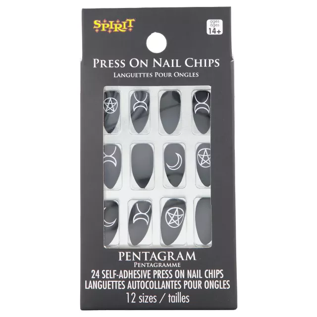 Pentagram Press On Nails