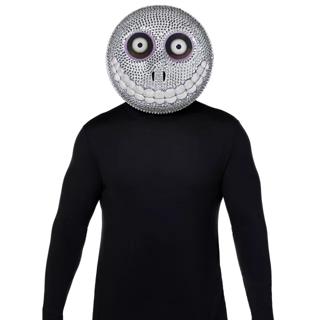 Barrel Bling Half Mask - The Nightmare Before Christmas