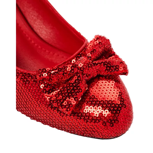 Ruby Slipper Sequin Heels - The Wizard of Oz