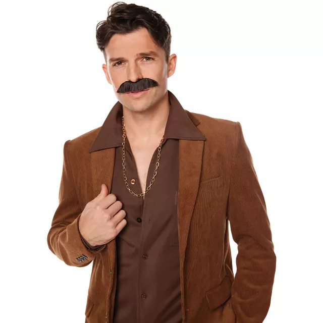 '70s Dude Black Mustache