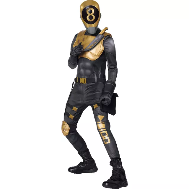 Youth 8-Ball (Gold) Costume - Fortnite