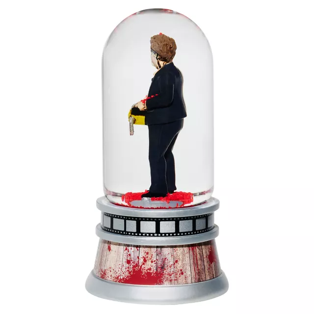 Light-Up Leatherface Bloody Snow Globe - The Texas Chainsaw Massacre