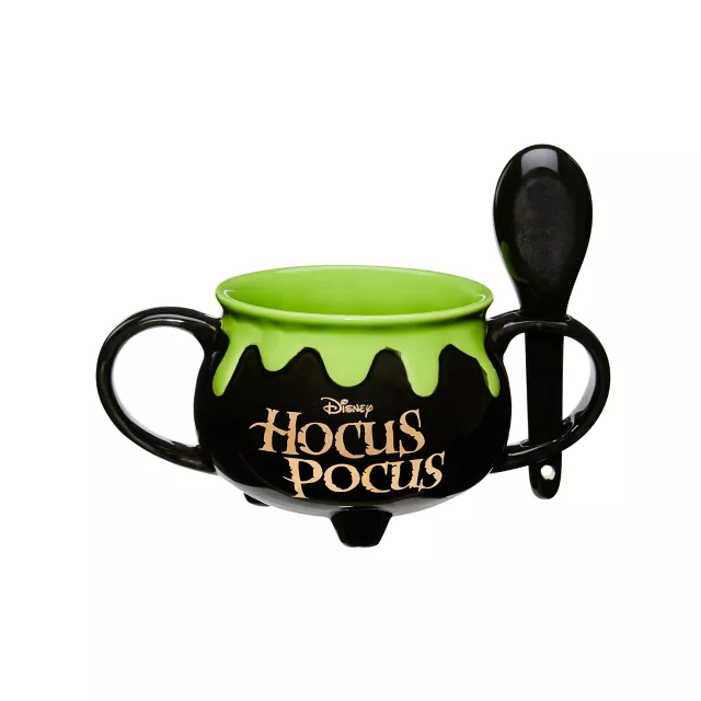 Cauldron Soup Mug With Spoon 20 oz. - Hocus Pocus