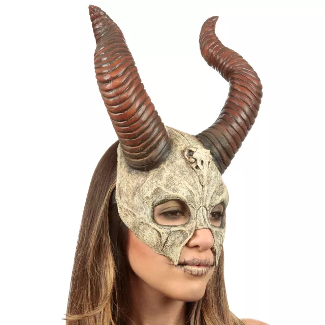 Voodoo Horn Half Mask