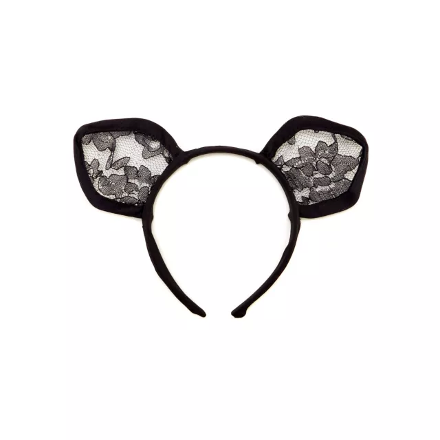 Black Lace Cat Ears