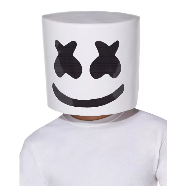 Kids Mesh Marshmello Half Mask