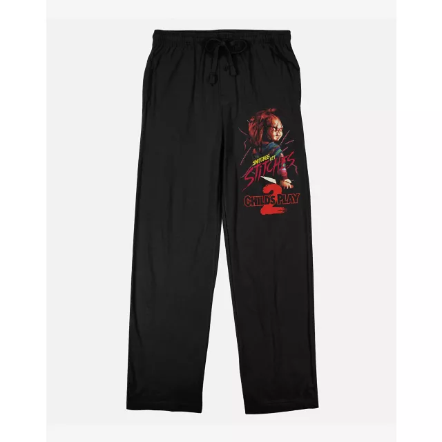Snitches Get Stitches Lounge Pants - Chucky