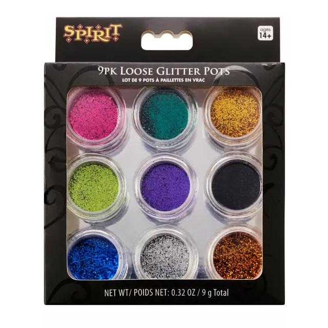 Loose Glitter Kit - 9 Pack