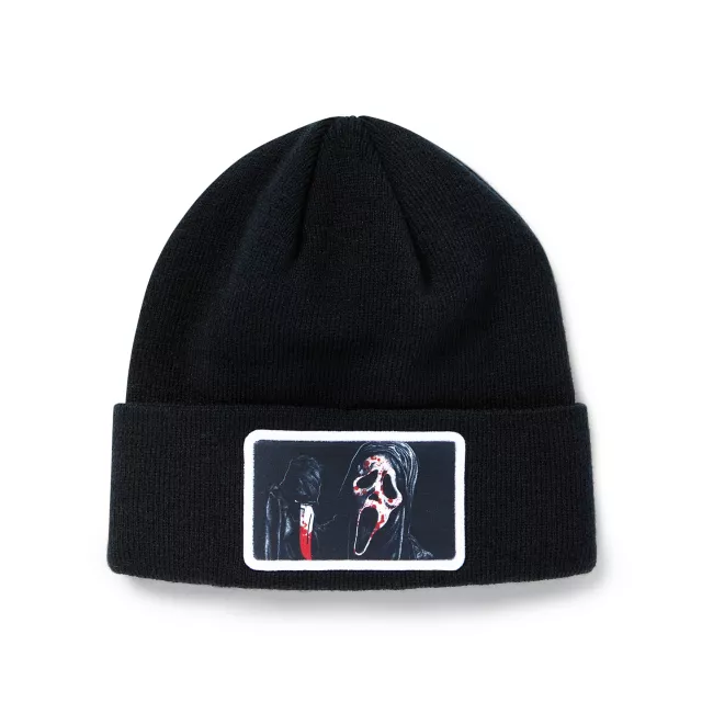 Ghost Face Cuff Beanie Hat