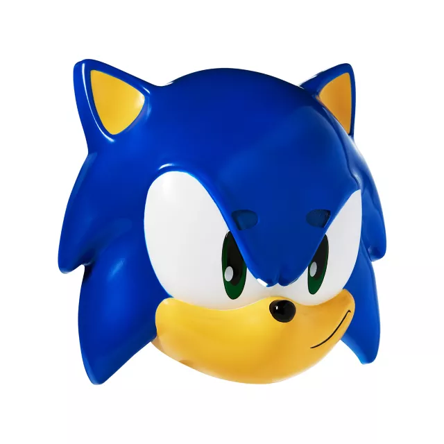 Kids Sonic Half Mask - Sonic the Hedgehog
