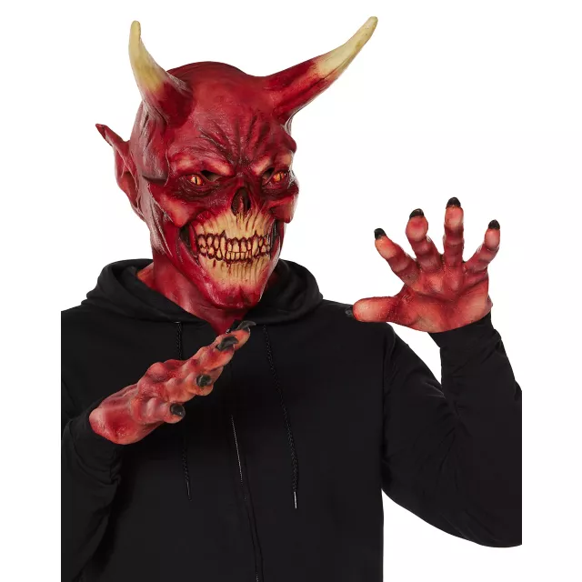 Devil Mask with Hands