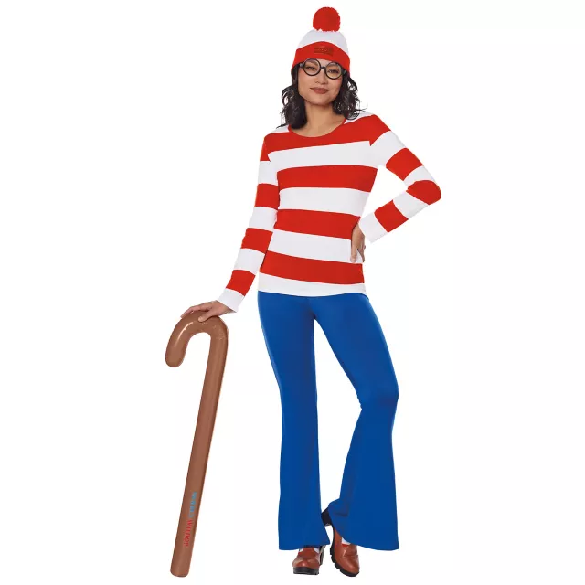 Adult Wenda Costume Kit - Where's Waldo?