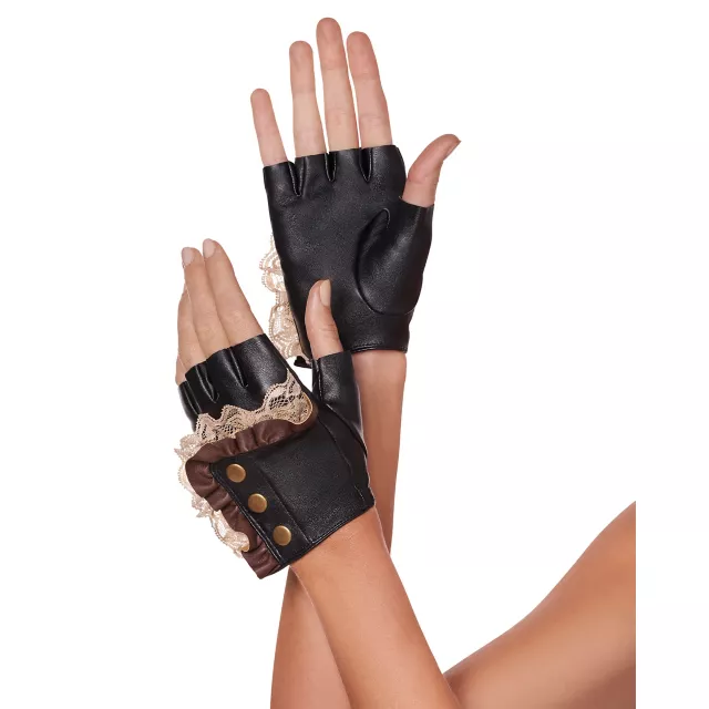 Steampunk Fingerless Gloves