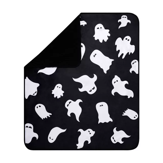 Ghost Print Fleece Blanket