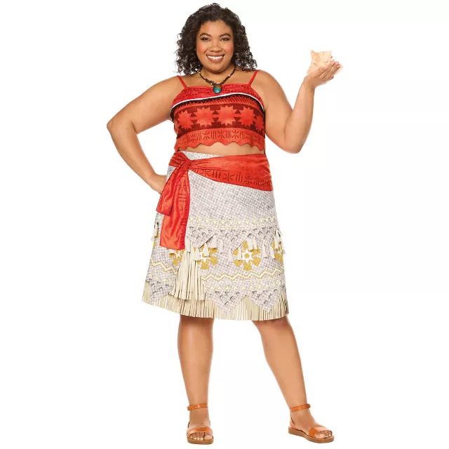 Adult Moana Plus Size Costume - Disney Princess