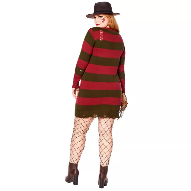 Adult Freddy Krueger Sweater Dress - A Nightmare on Elm Street