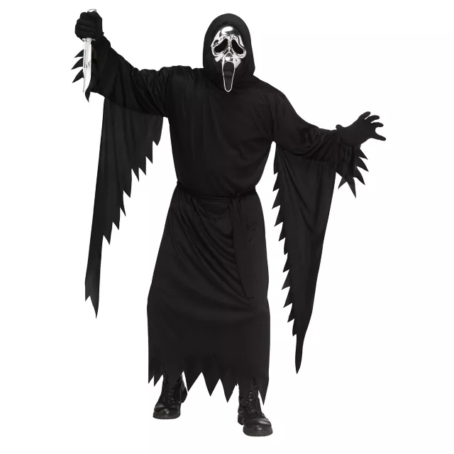 Adult Chrome Ghost Face Costume