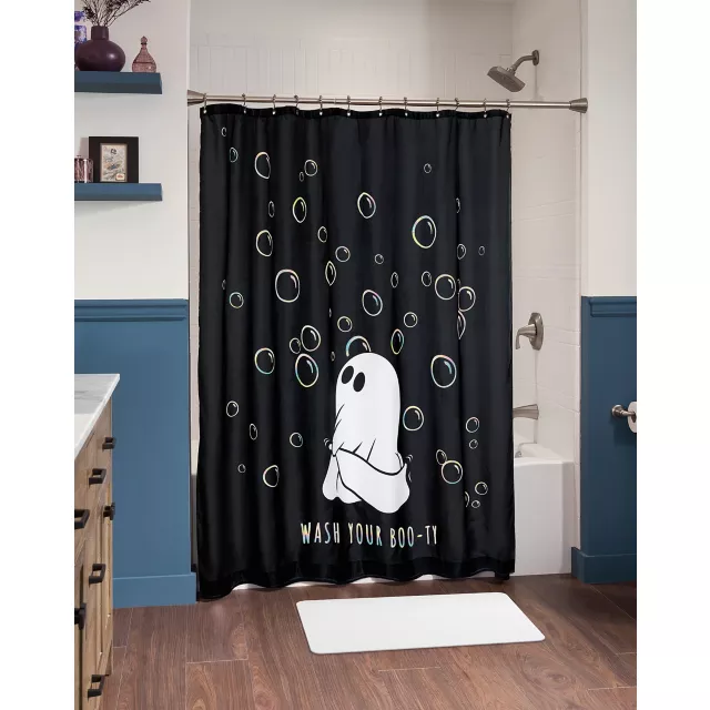 Ghost Shower Curtain