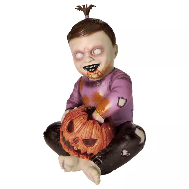 Gutsy Gwen Zombie Babies ® Animated Prop