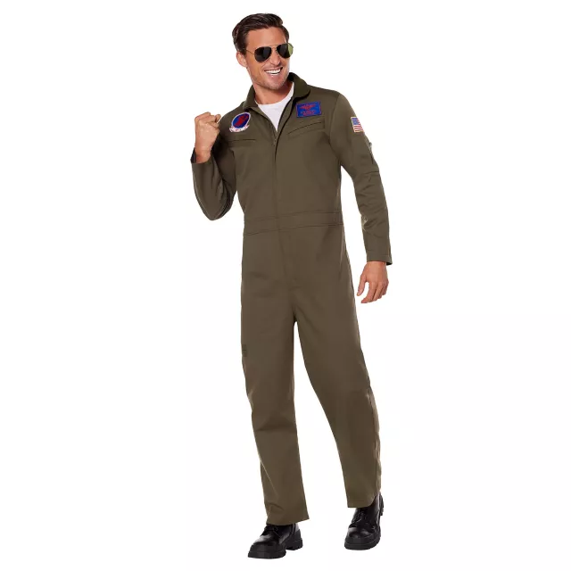 Adult Top Gun Jumpsuit Costume