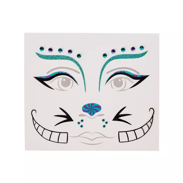 Mischievous Cat Face Decals