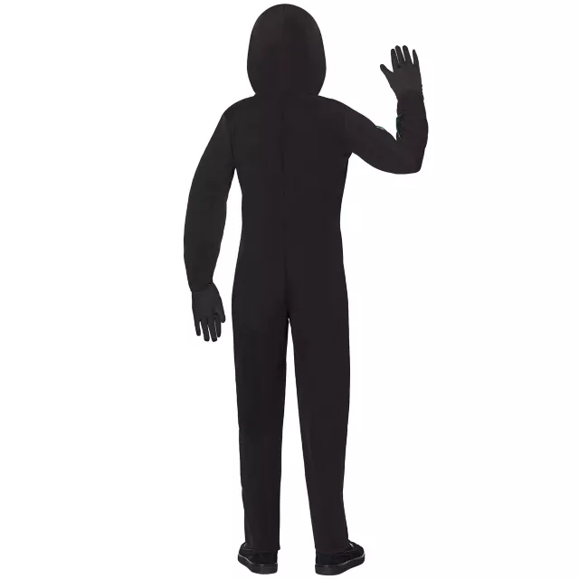 Kids Light-Up EL Wire Green Stick Figure Costume